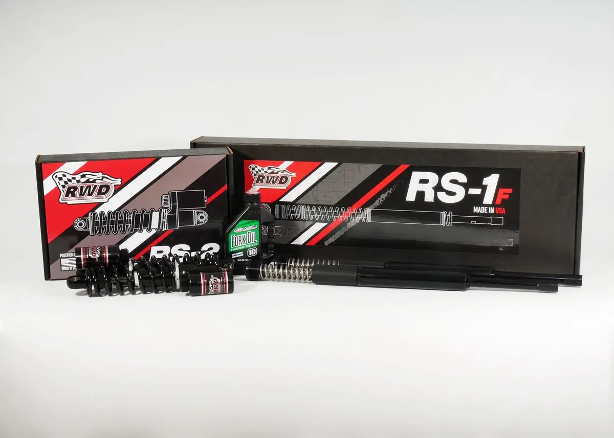 Rwd Rs-2 Touring Performance Suspension Package For 2014 - 2025 Harley Davidson Touring Models 1
