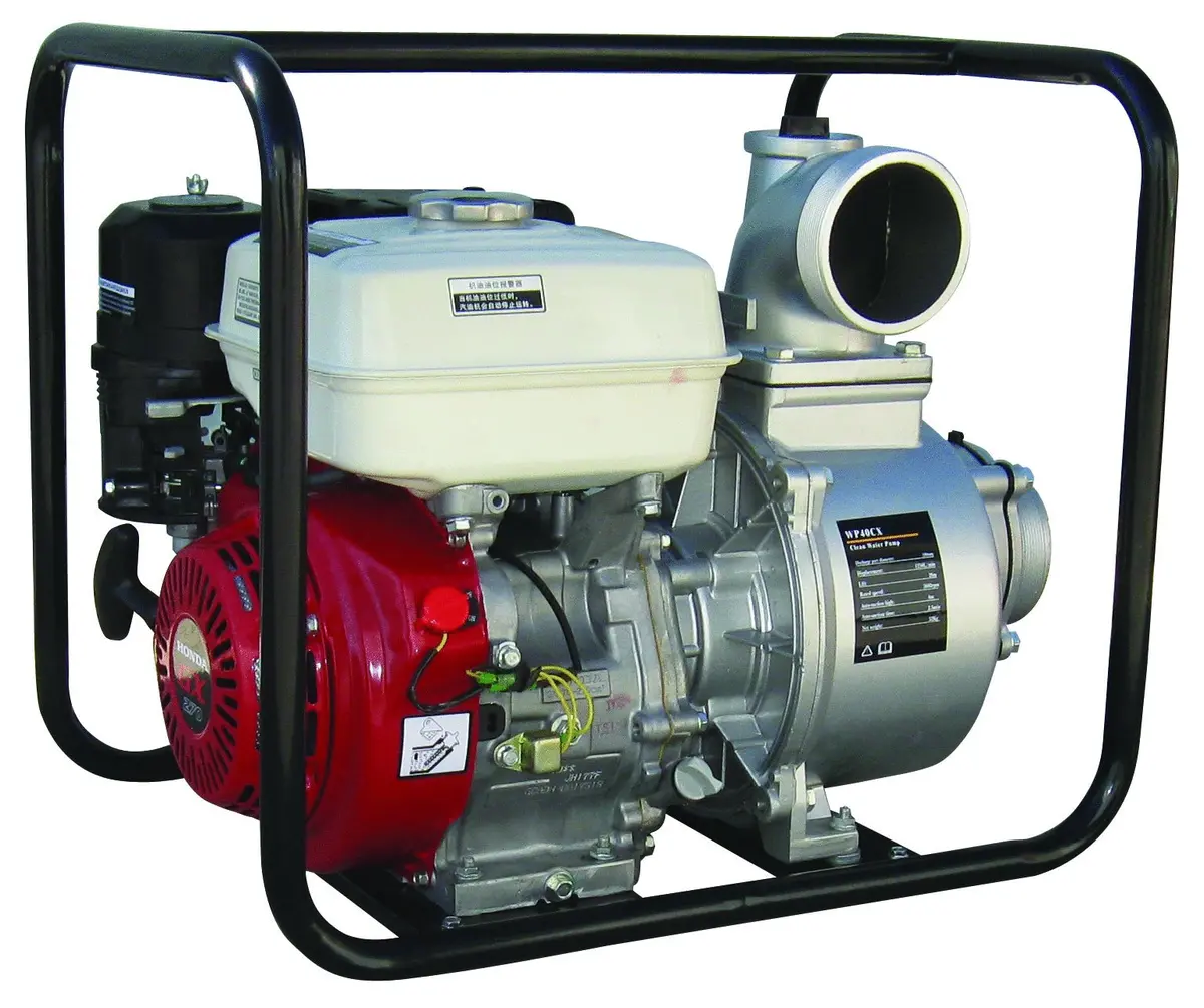 4" Honda Powered Semi Trash Pump 1