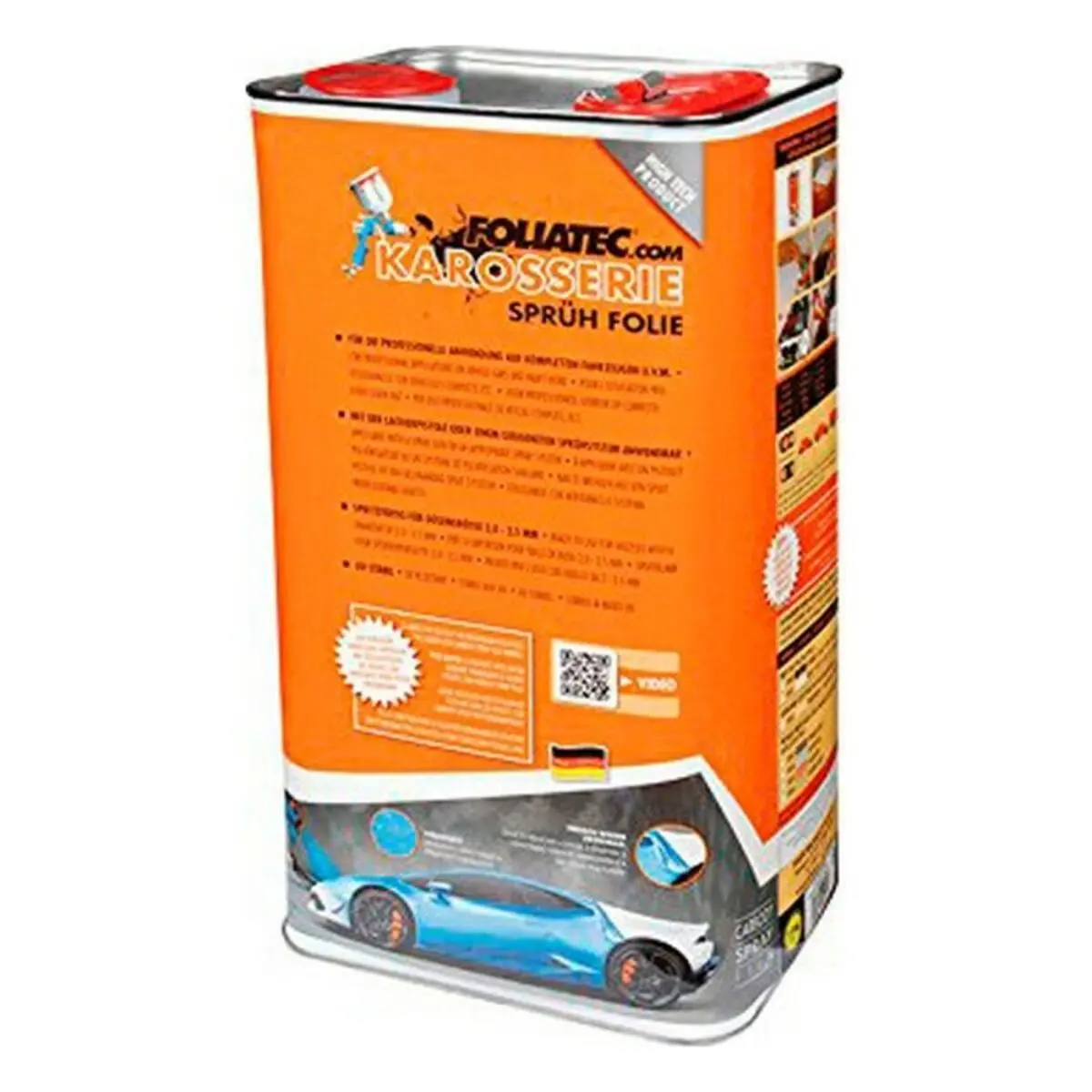 Borracha Líquida Para Carros Foliatec Canister Transparente Brilhantes 5 L 1