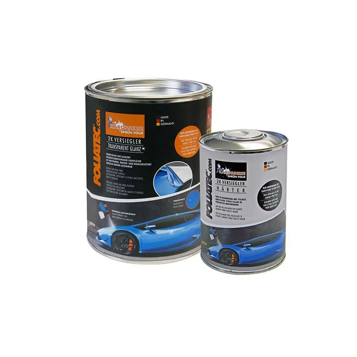 Conjunto De Pintura Foliatec 20995 Revestimento Carro 2 Peças 1