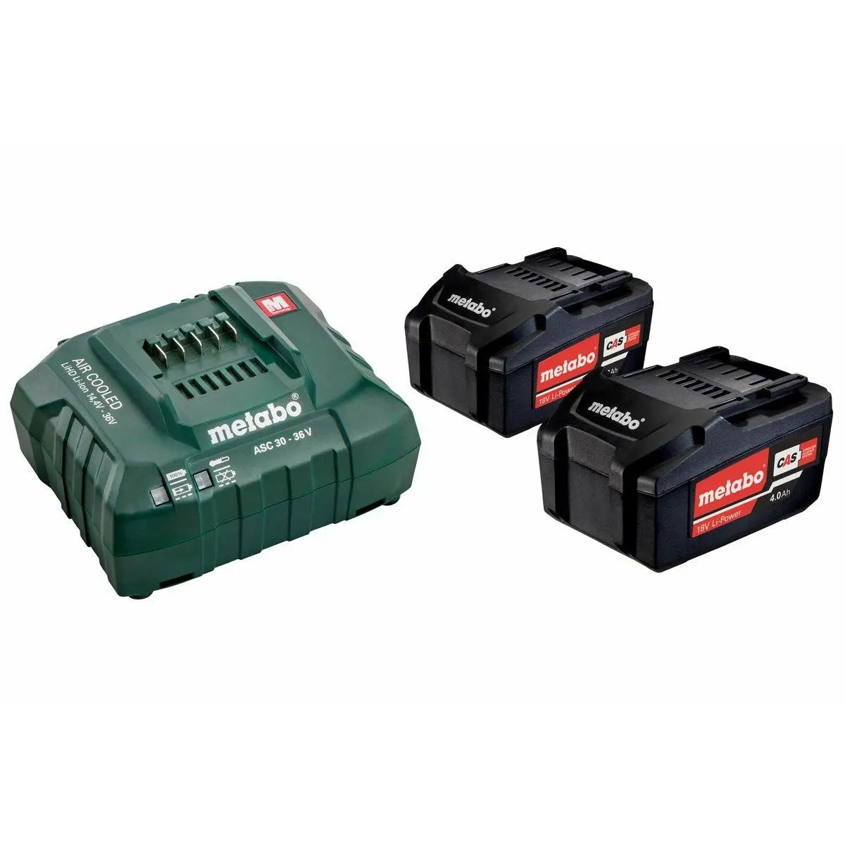 Conjunto De Carregador E Bateria Recarregável Metabo 685051000 5,2 Ah 1