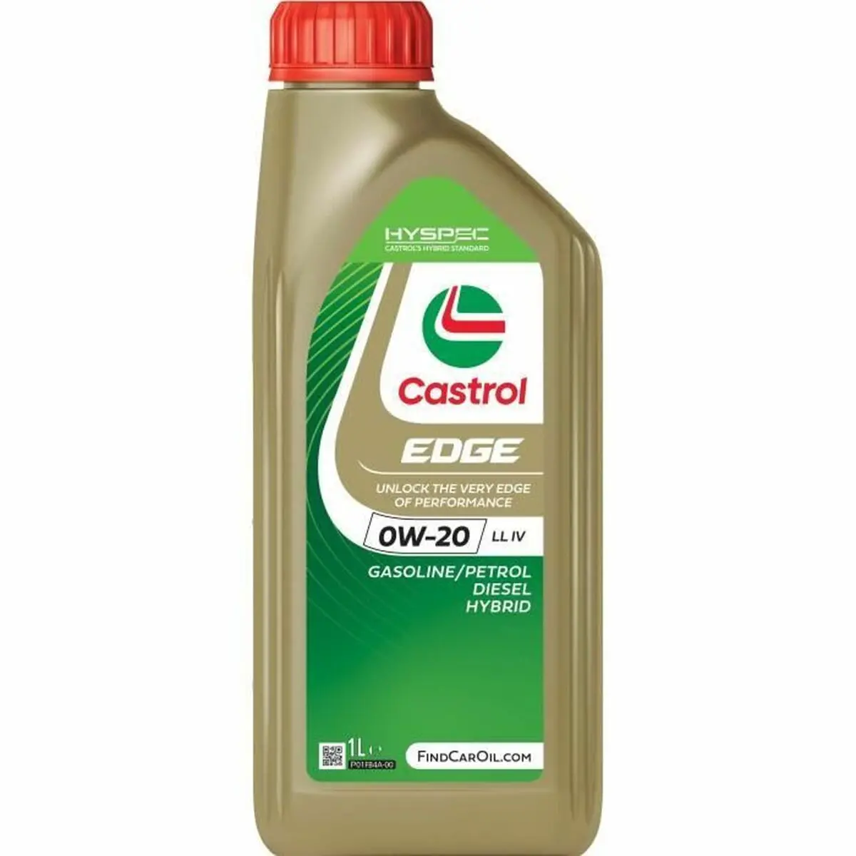 Óleo De Motor Castrol Gasolina Diesel Híbrido 0W20 1 L 1