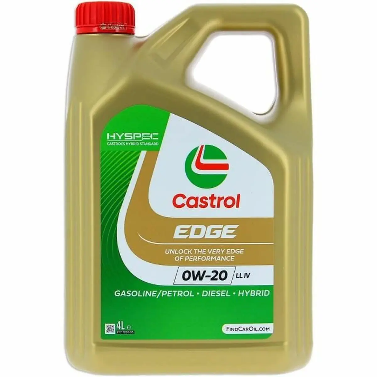 Óleo De Motor Castrol Edge Gasolina Diesel Híbrido 0W20 5 L 1