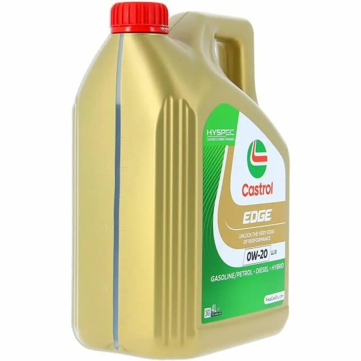 Óleo De Motor Castrol Edge Gasolina Diesel Híbrido 0W20 5 L 2