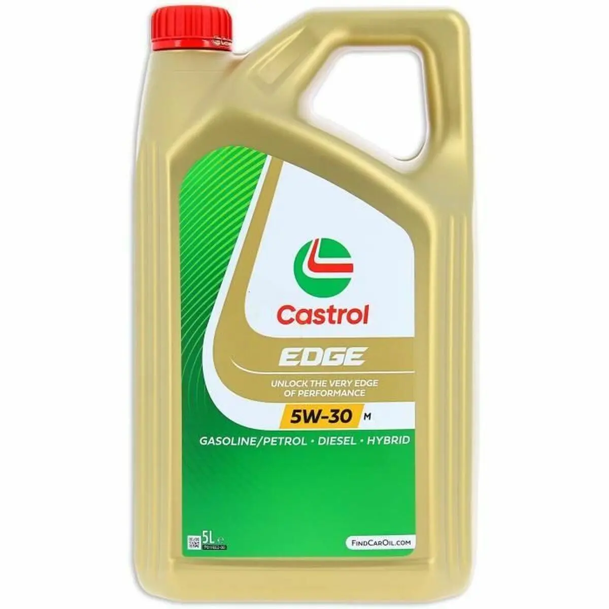 Óleo De Motor Castrol Edge Gasolina Diesel Híbrido 5W30 5 L 1