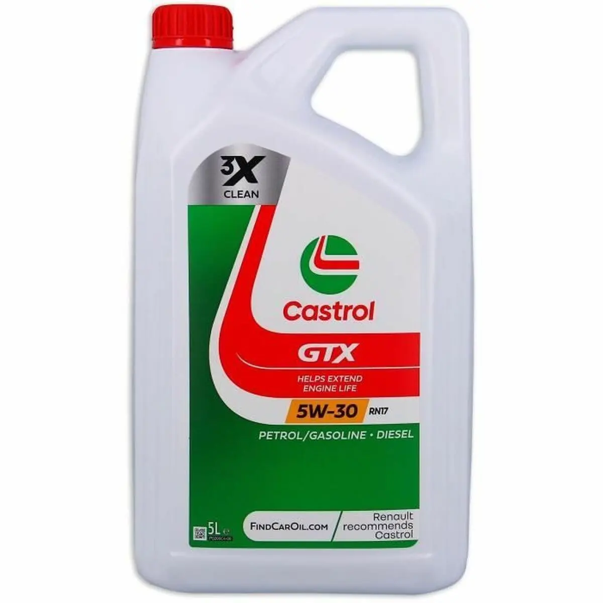 Óleo De Motor Castrol Gtx Gasolina Diesel 5W30 5 L 1