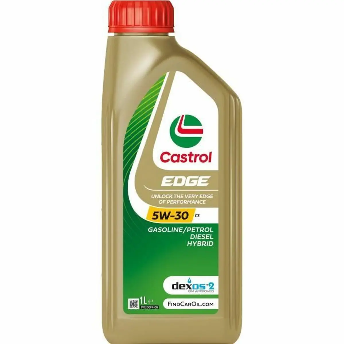 Óleo De Motor Castrol Edge Gasolina Diesel Híbrido 5W30 C3 1 L 1