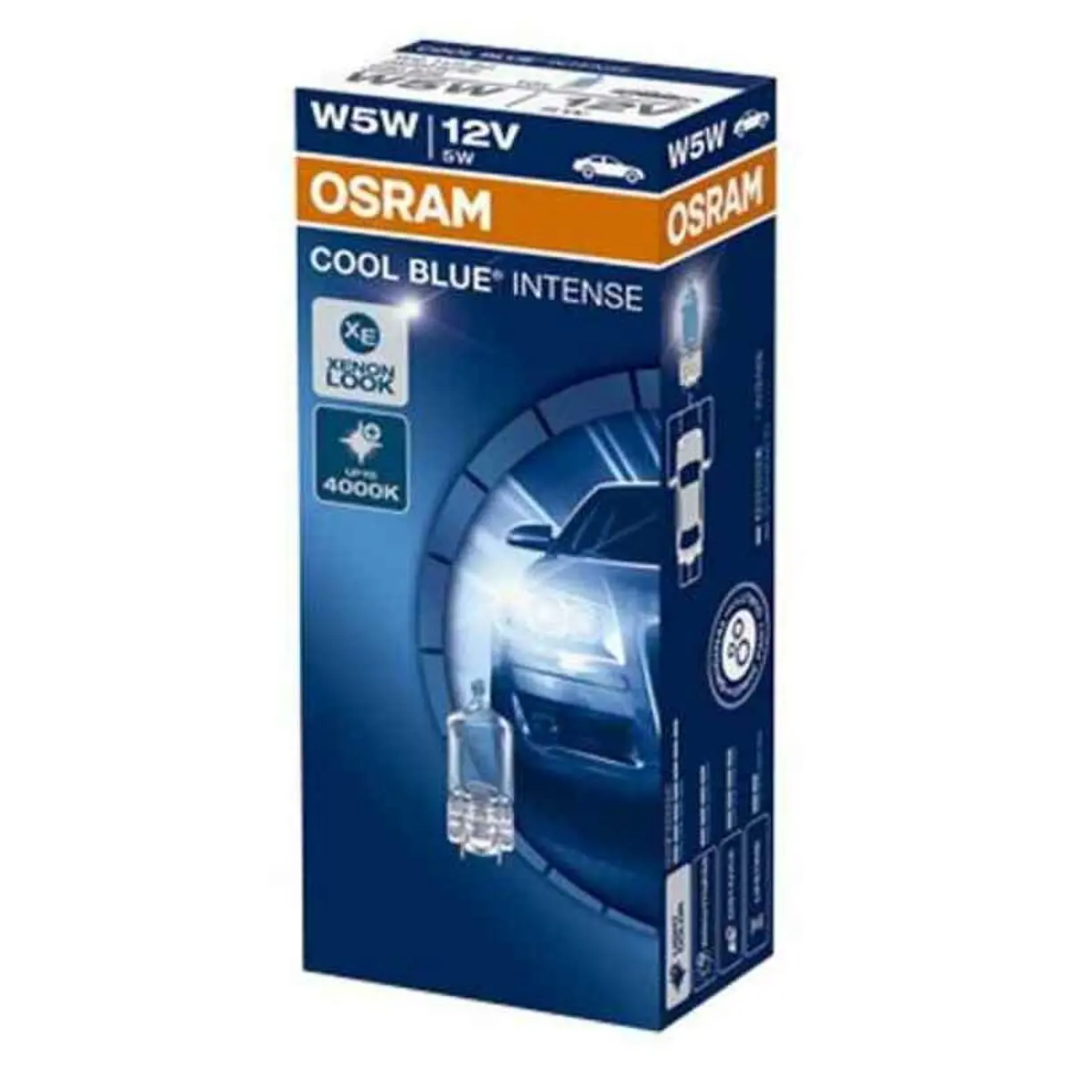Lâmpada Para Automóveis Os2825hcbi Osram Os2825hcbi W5w 5W 12V 4000K (10 Pcs) 1