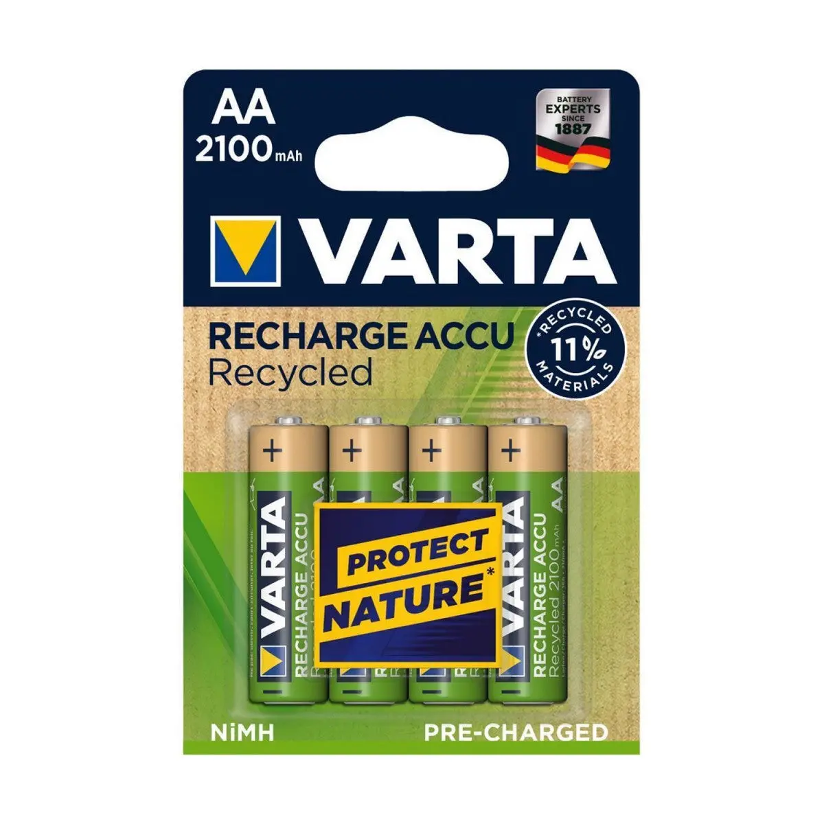 Pilhas Recarregáveis Varta 1