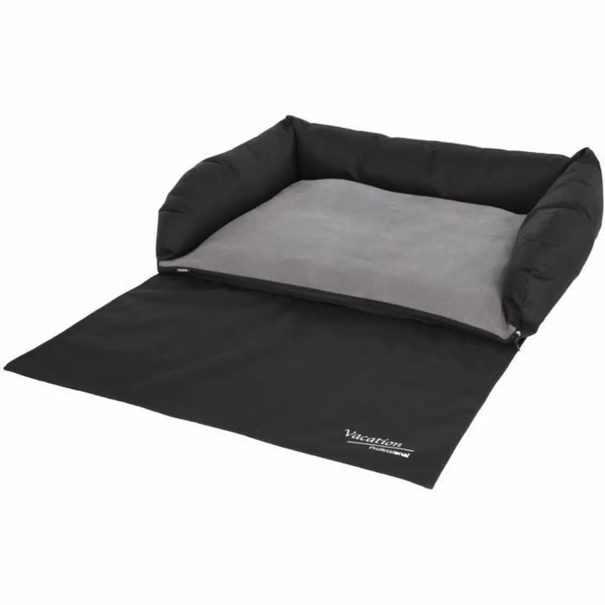 Capa Protetora De Carro Para Animais De Estimação Kerbl 95 X 75 Cm Preto Cinzento 1