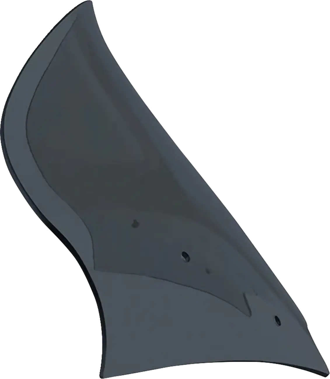 Klock Werks Flare* Windshield - 12" - Dark Smoke - Fltrx Kww-01-0705-Ds 1