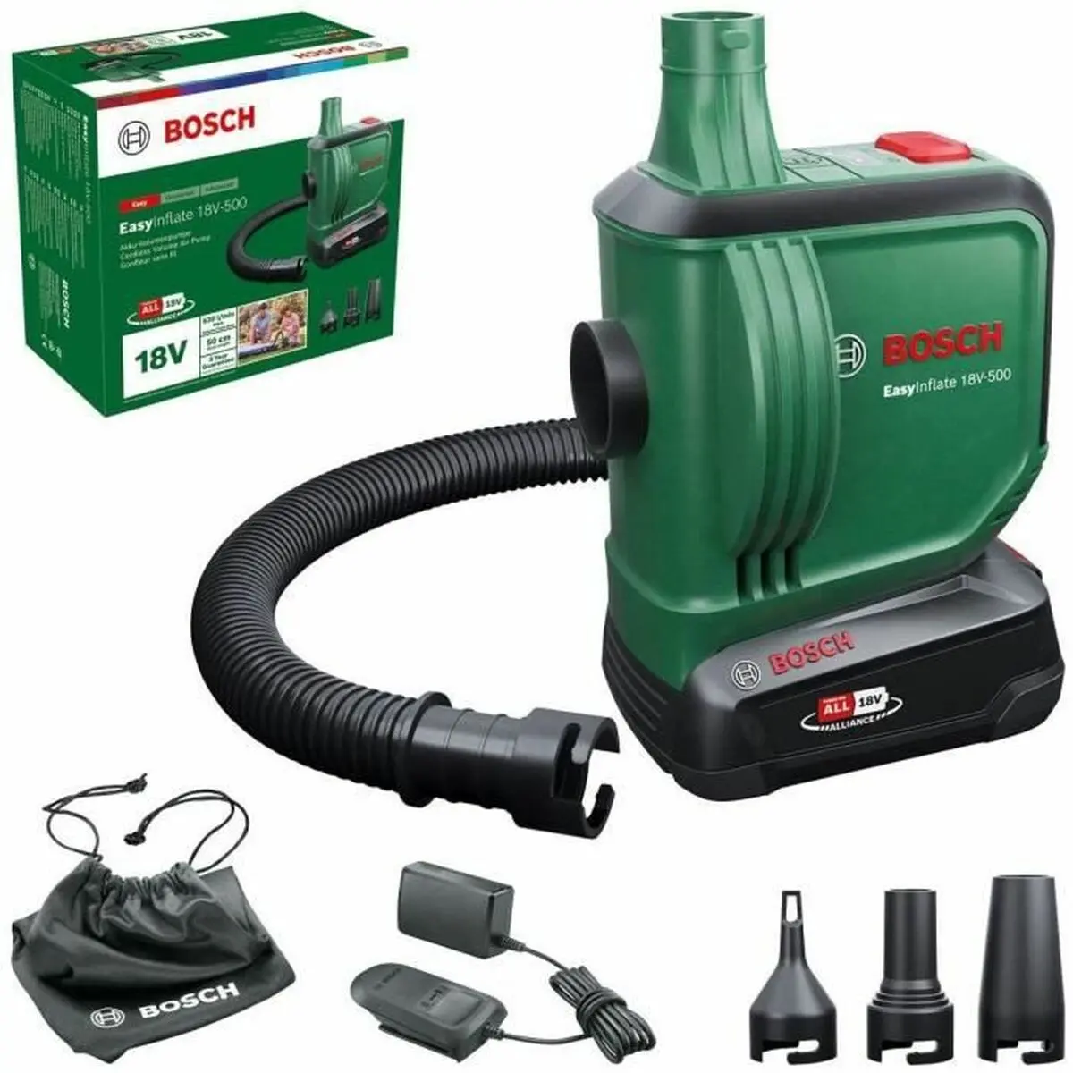 Compressor De Ar Bosch Easyinflate 18V-500 18 V 1