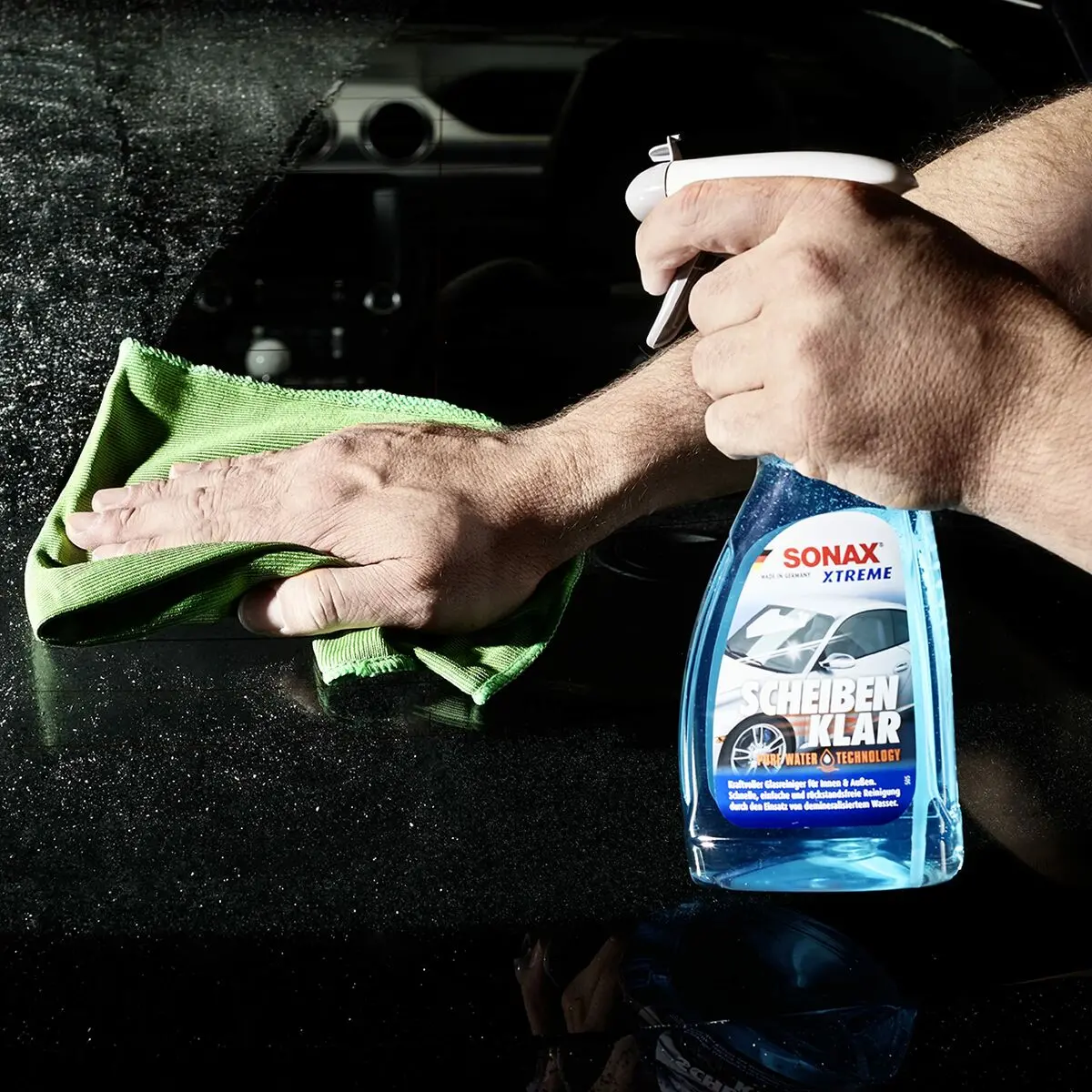 Limpa-Vidros Com Pulverizador Sonax 500 Ml 2