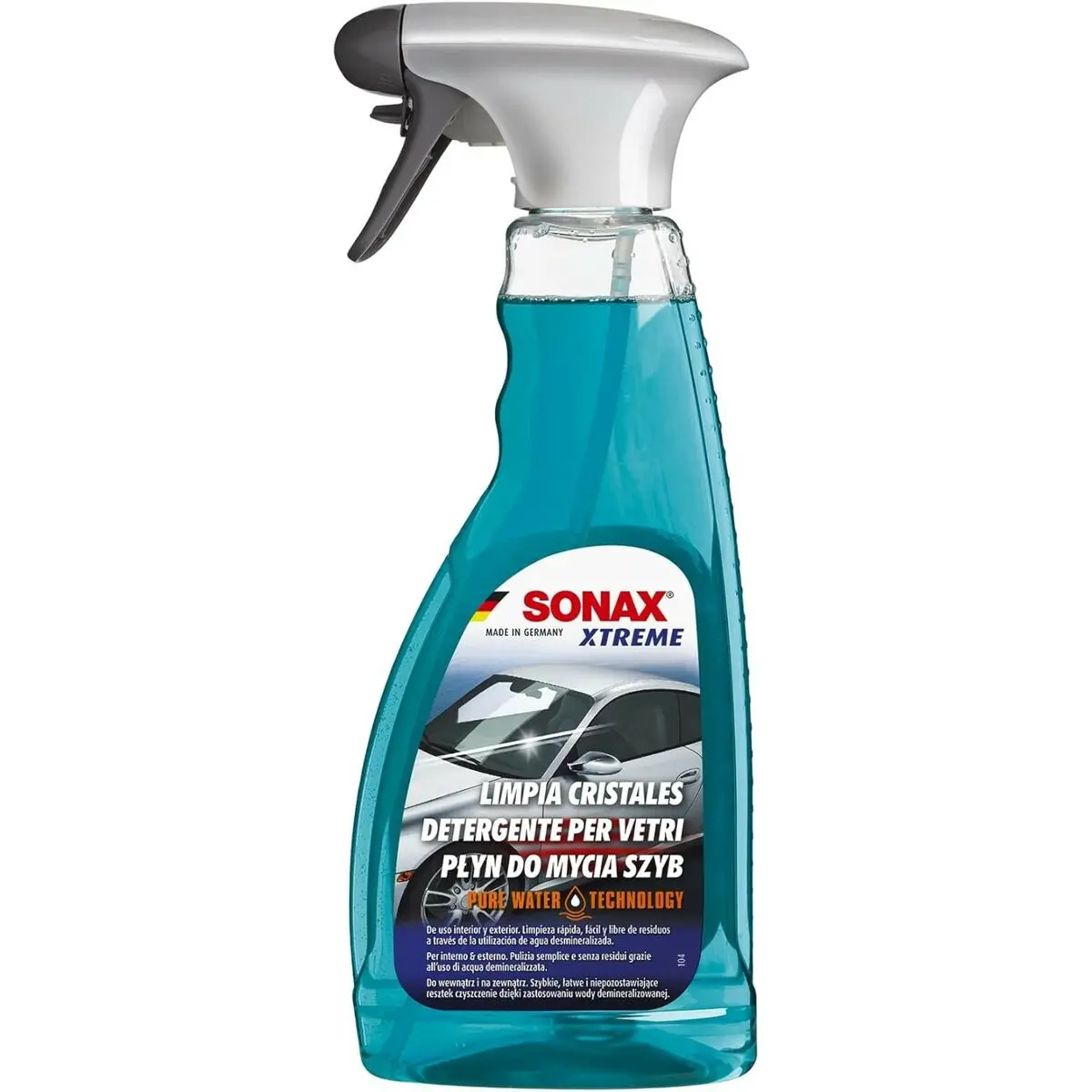 Limpa-Vidros Com Pulverizador Sonax 500 Ml 1