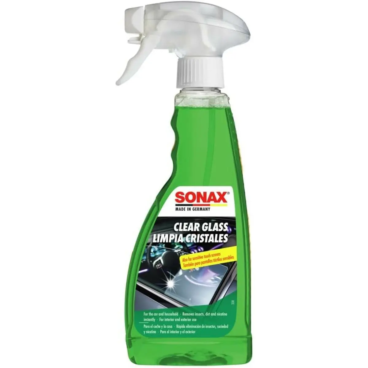Limpa-Vidros Com Pulverizador Sonax 500 Ml 1
