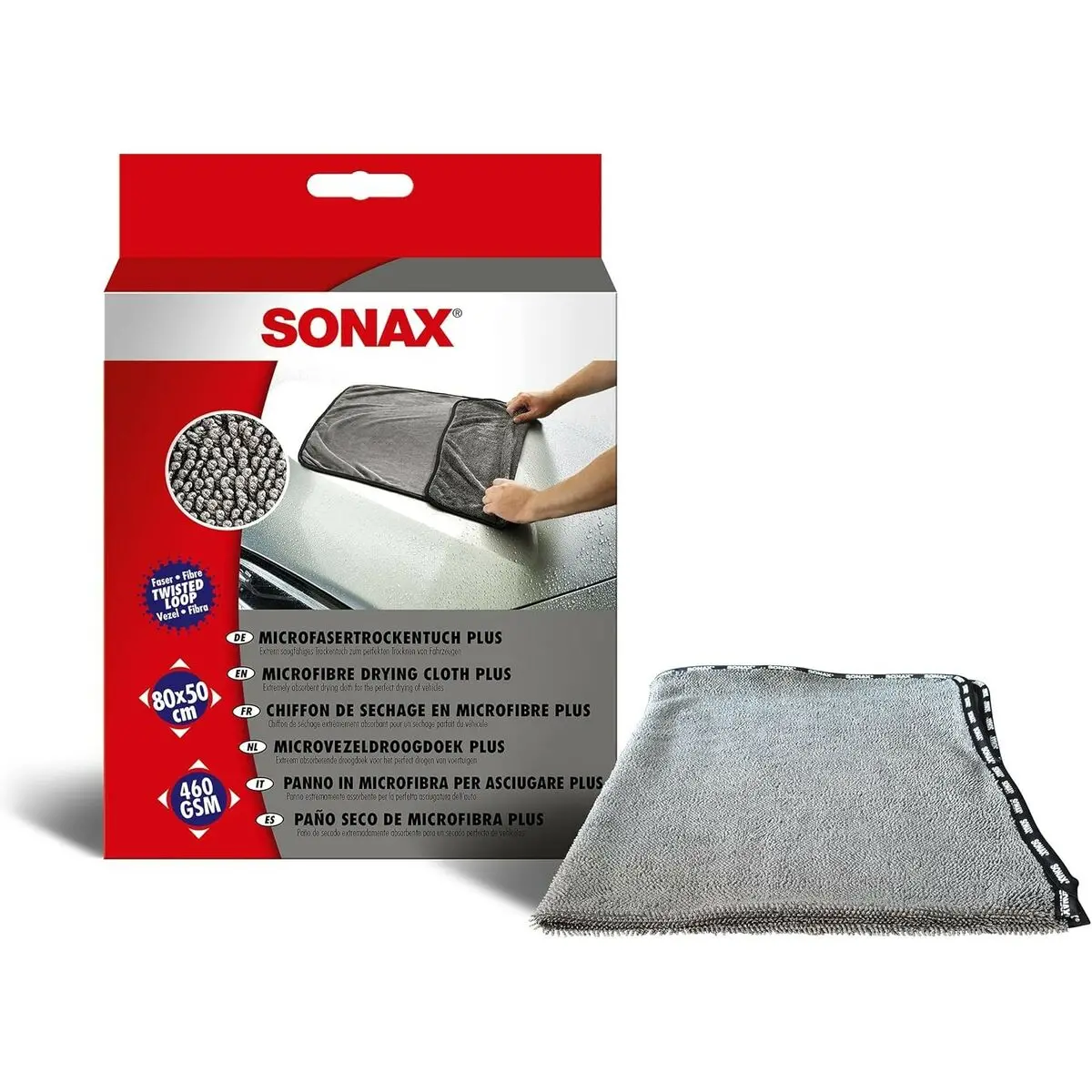 Pano De Limpeza Em Microfibra Sonax Sx04512000 1