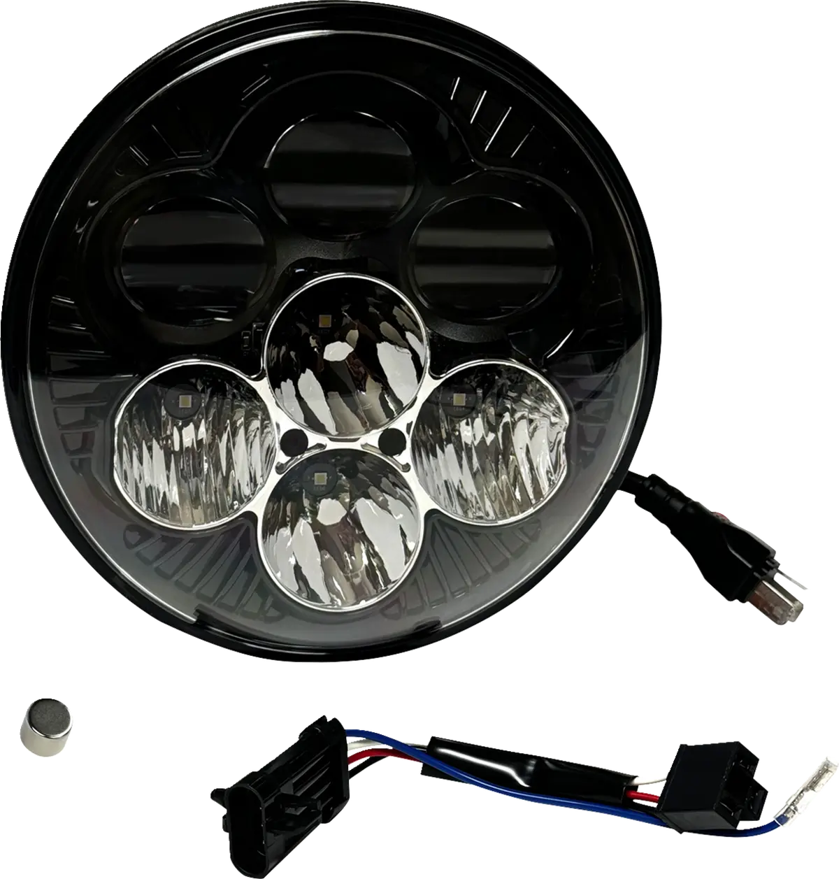 Custom Dynamics Headlight - Shark Demon - Led - Color Changing Sd2-7-14 1