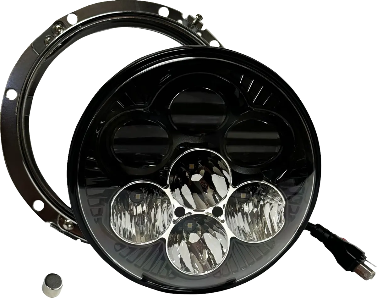 Custom Dynamics Headlight - Shark Demon - Led - Color Changing Sd2-7-13 1