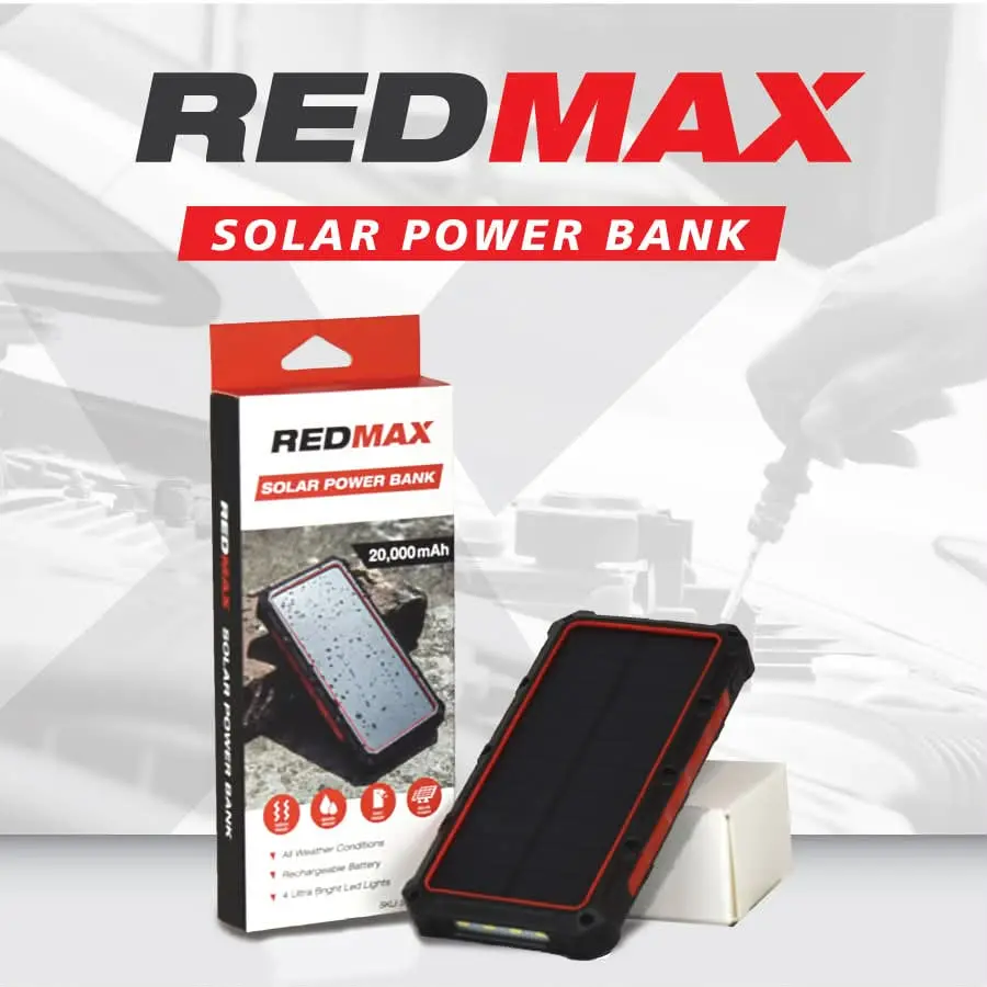 Solar Power Bank-Redmax 1