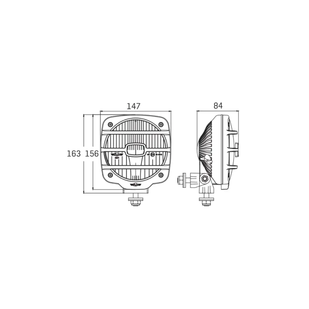 Farol De Longo Alcance Com Grelha Sim 4201.5 2