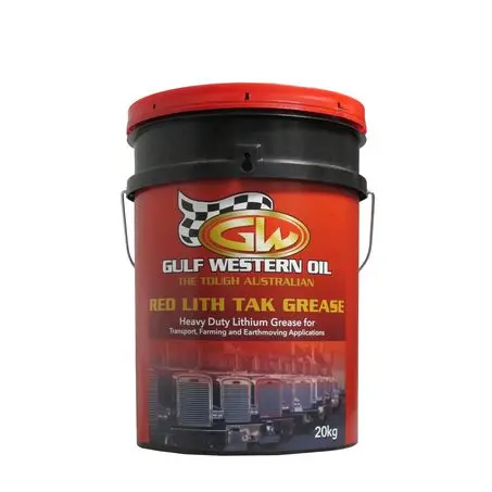 42050 - Gulf Western Red Lithium Tak Grease - 20Kg 1