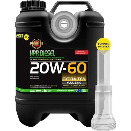 Penrite Hpr Diesel 15 Mineral 20W-60 10L Engine Oil - Hprd010 1