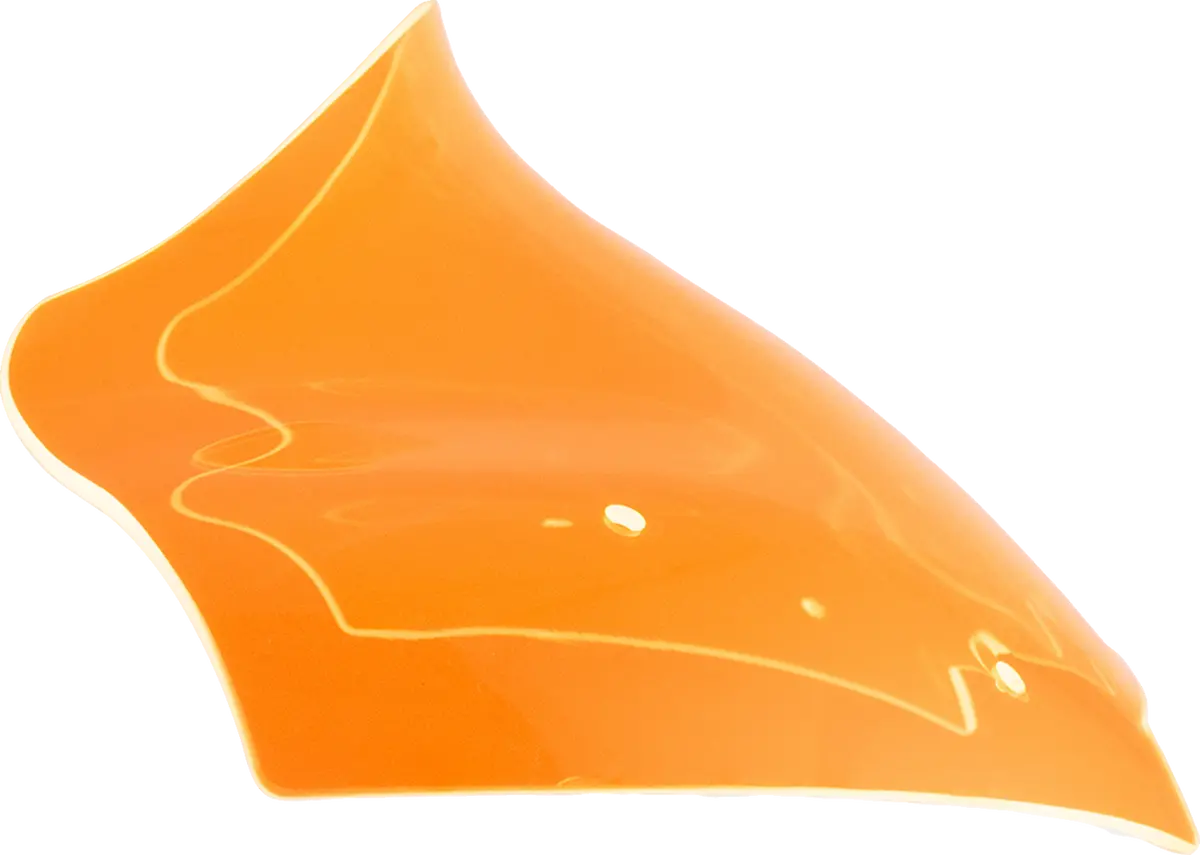 Klock Werks Kolor Flare* Windshield - 10" - Orange Ice - Fltr Kww-01-0711 1