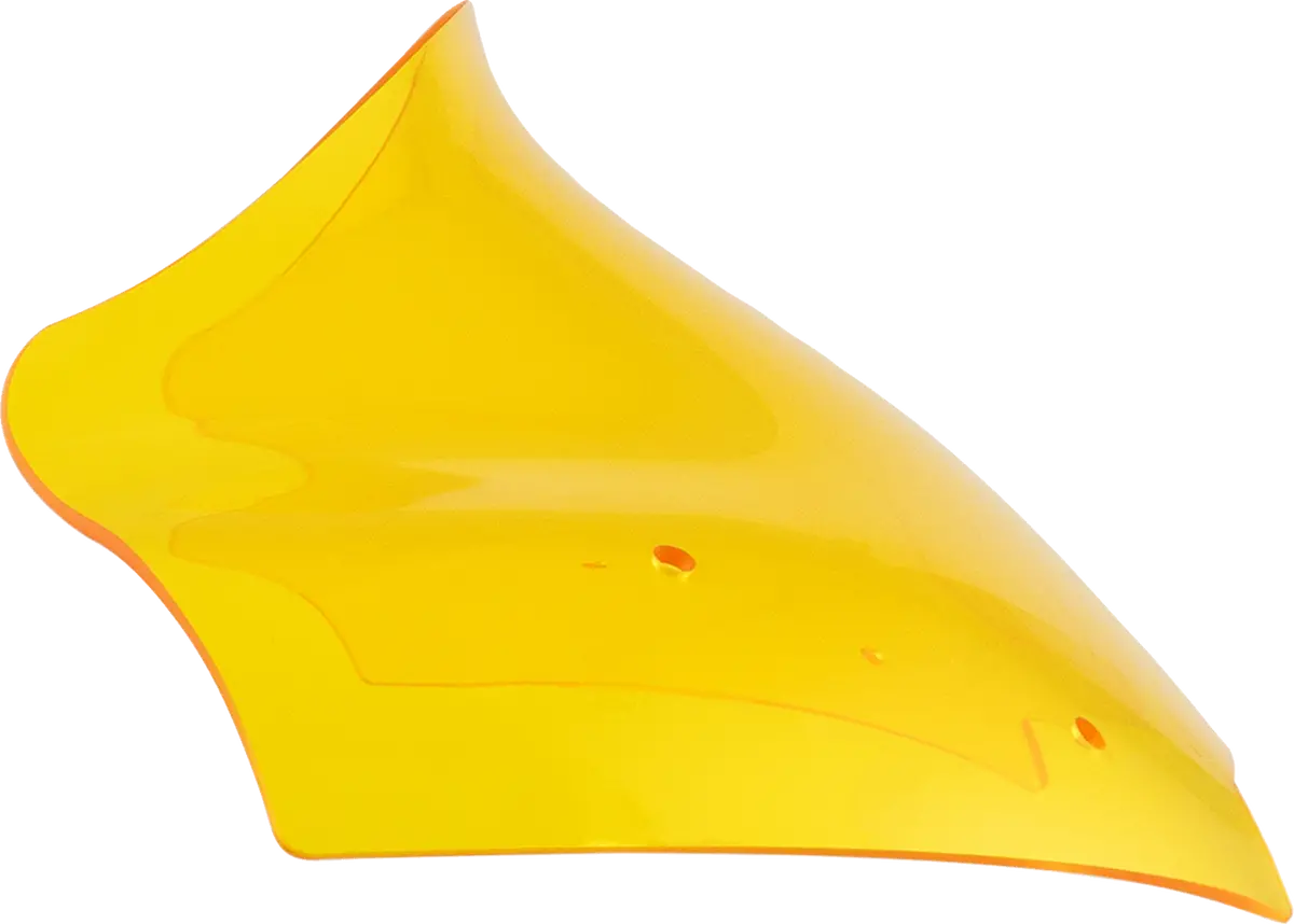 Klock Werks Kolor Flare* Windshield - 10" - Yellow - Fltr Kww-01-0717 1