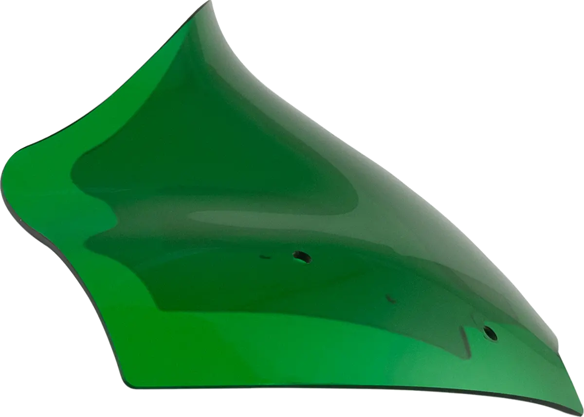 Klock Werks Kolor Flare* Windshield - 10" - Green - Fltr Kww-01-0718 1