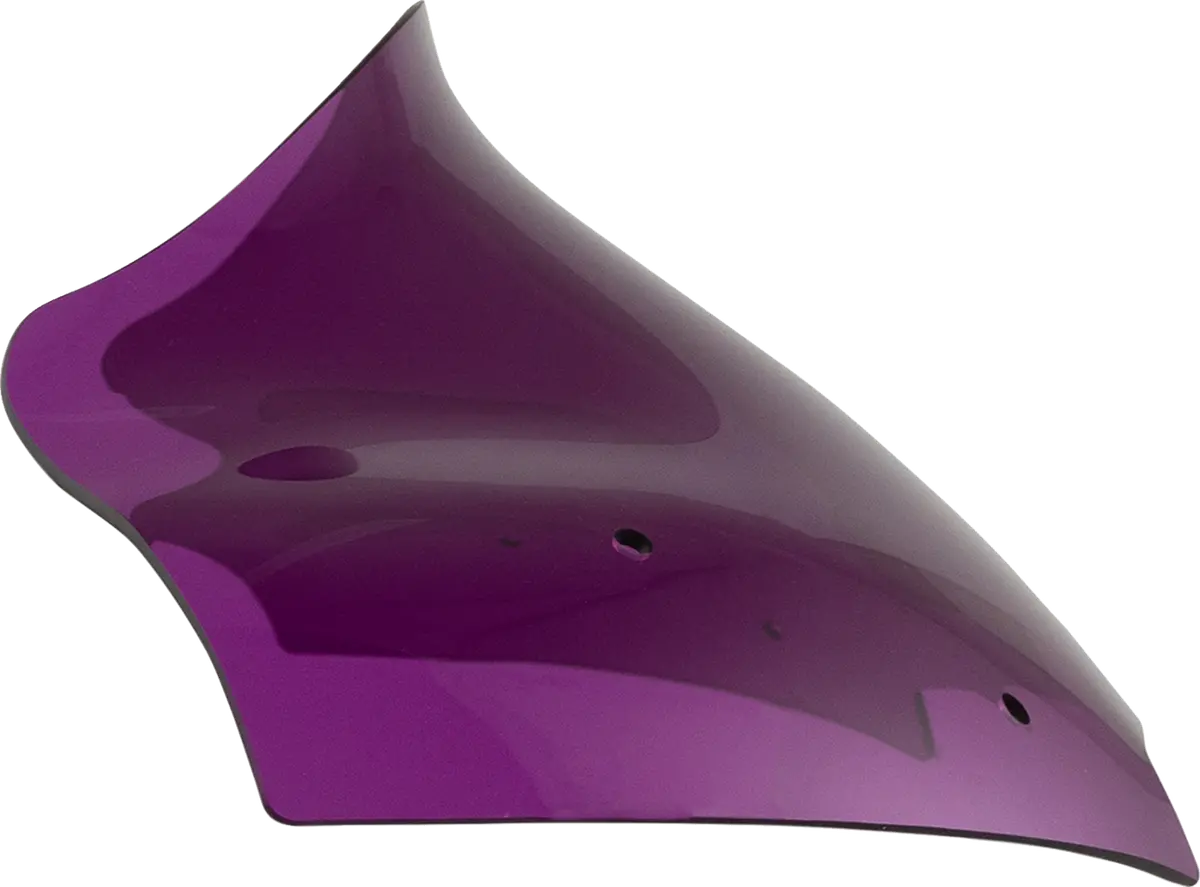 Klock Werks Kolor Flare* Windshield - 10" - Purple - Fltr Kww-01-0720 1