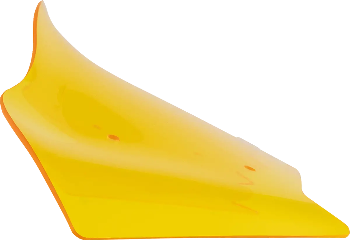 Klock Werks Kolor Flare Windshield - 8" - Yellow - Flhx Kww-01-0730 1