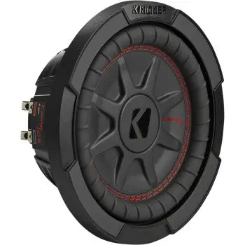 Kicker - Comprt Ultr-Thin 8" Subwoofer - 300W 1