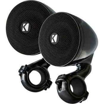 Kicker - Mini Speakers 2 Ohm - Black 1