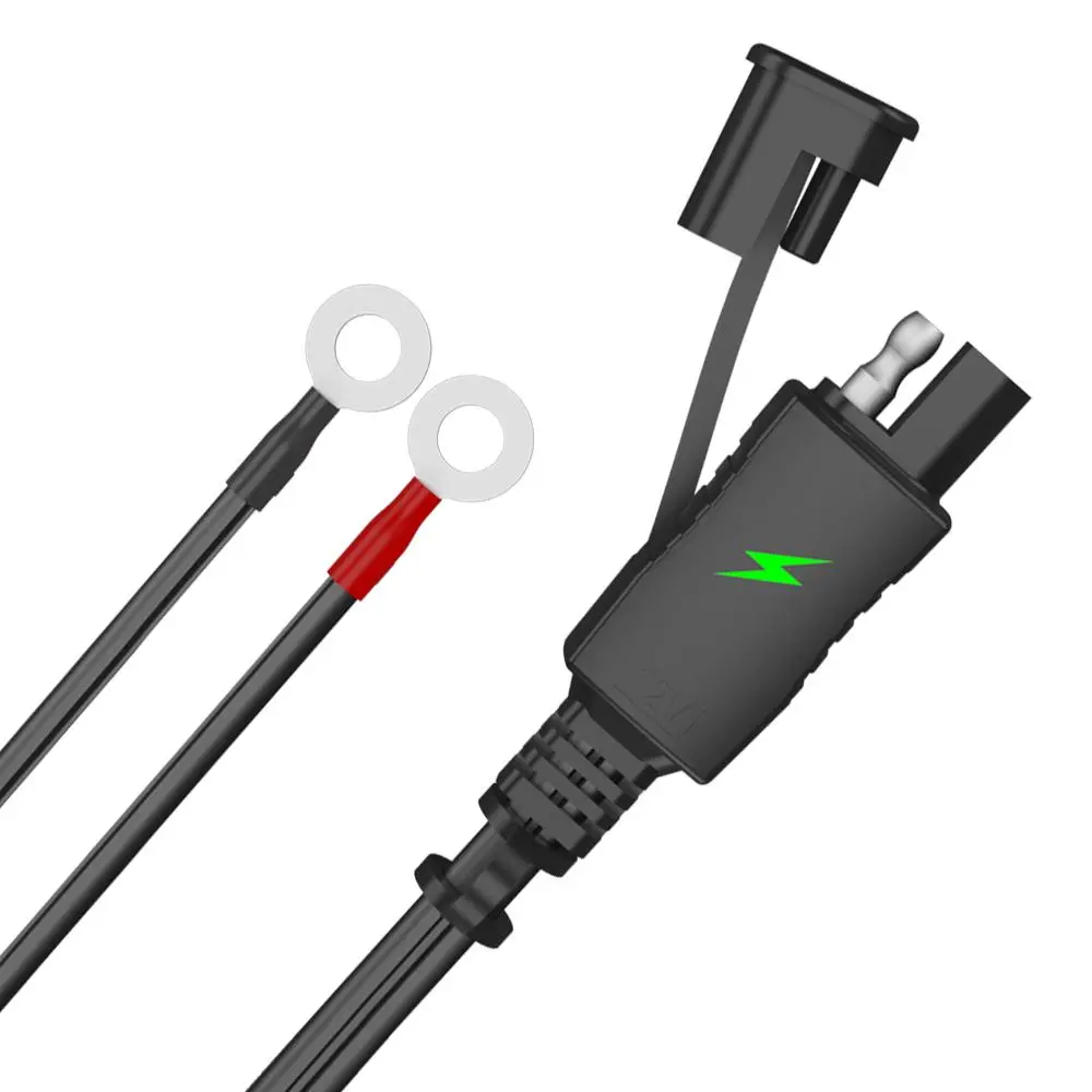 Schumacher 94500831 Ring Terminal Battery Indicator Cable - 12V 610Mm (24") 1
