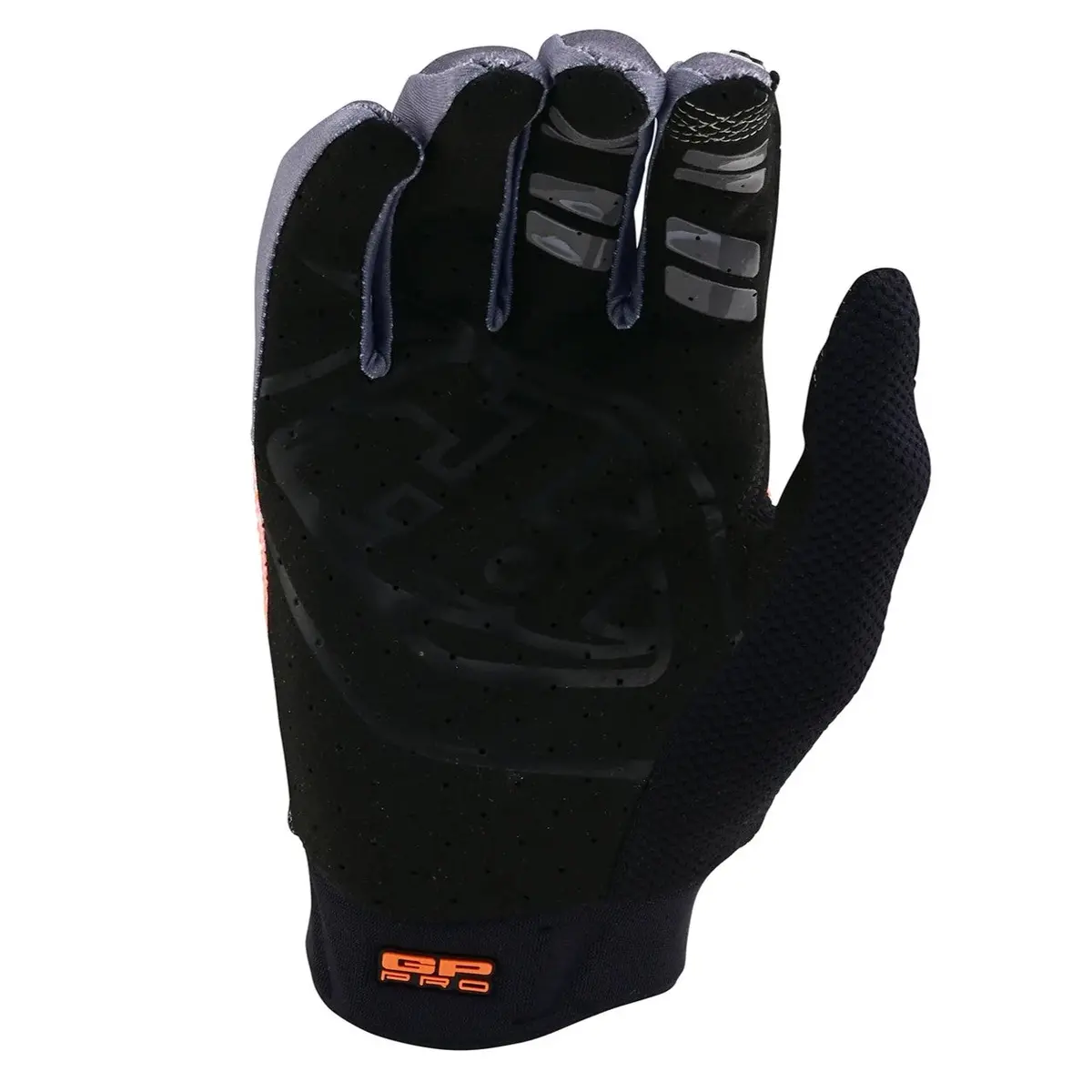 Troy Lee Designs Gp Pro Gloves - Bands Neo Orange/Gray 2