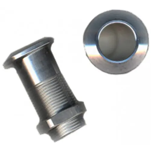 Nose Bushings Bow Eye Long Silver 1