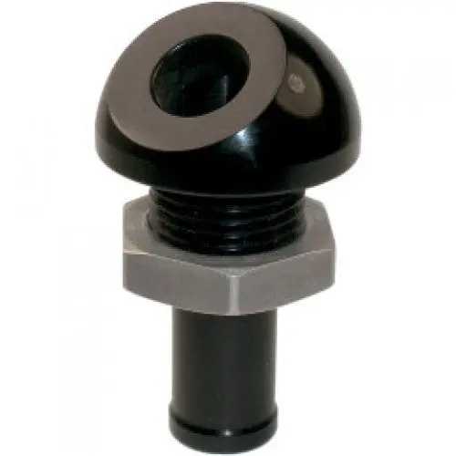 Water By Pass Fitting 1/2" Black 45 Deg 1