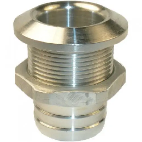 Bilge Outlet Fitting 1 1/8 Silver 1