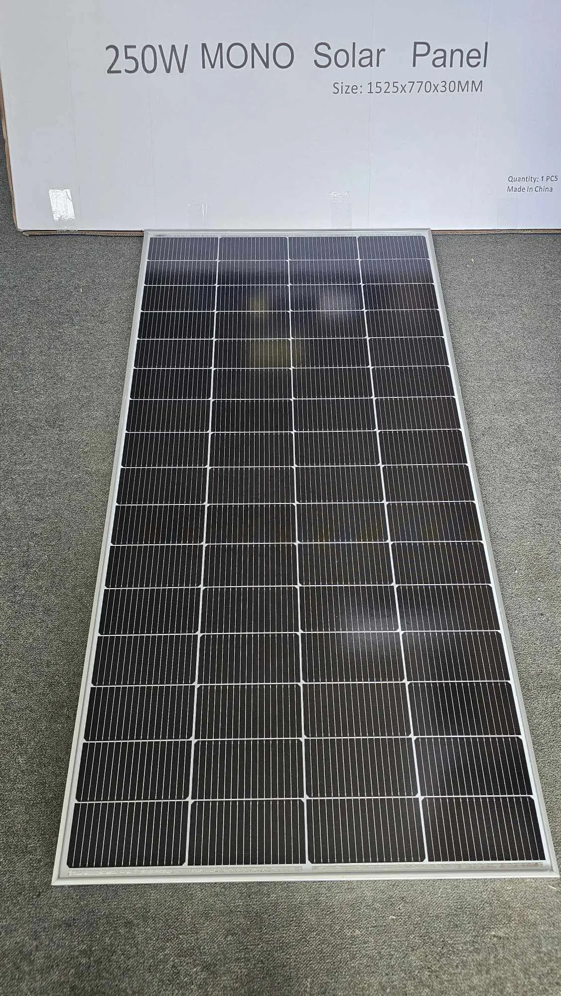 250W Mono Solar Panel 1