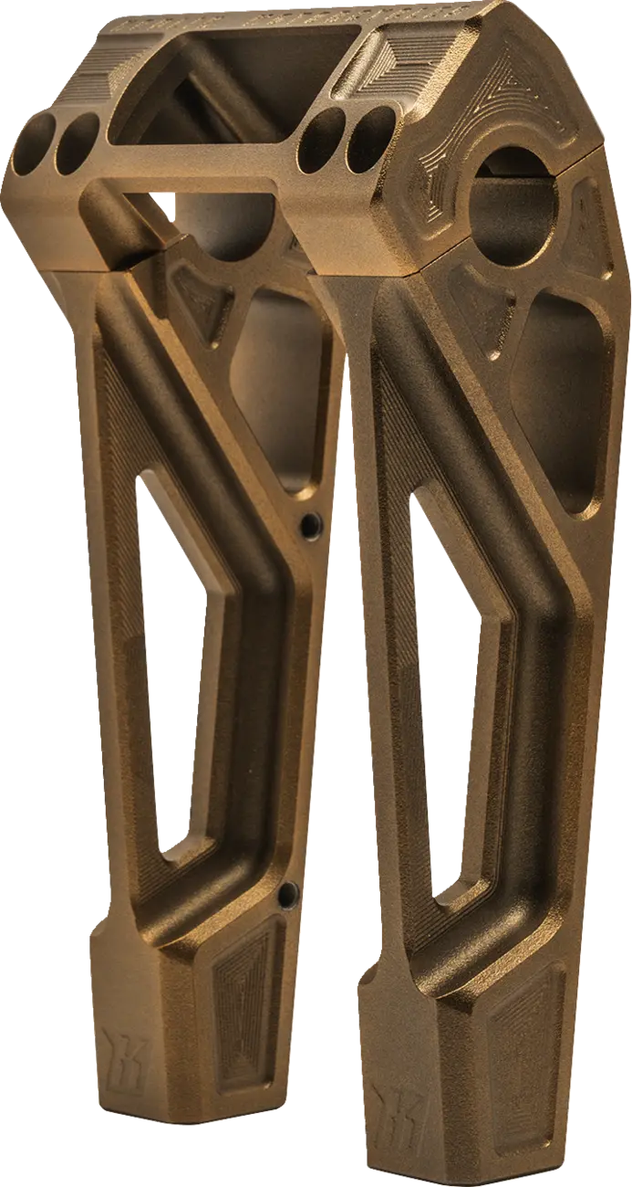 Kodlin Usa Fastback Risers - 10" - Bronze K55121b 1