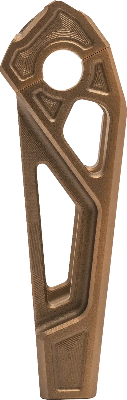 Kodlin Usa Fastback Risers - 10" - Bronze K55121b 2