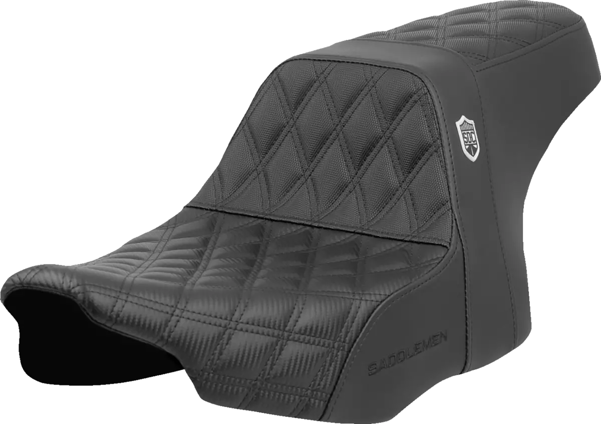 Saddlemen Pro Series Sdc Performance Seat - Lattice Stitch - Gripper - W/O Backrest - Flh/Flt (Sc82307d0) Touring 23-24 1
