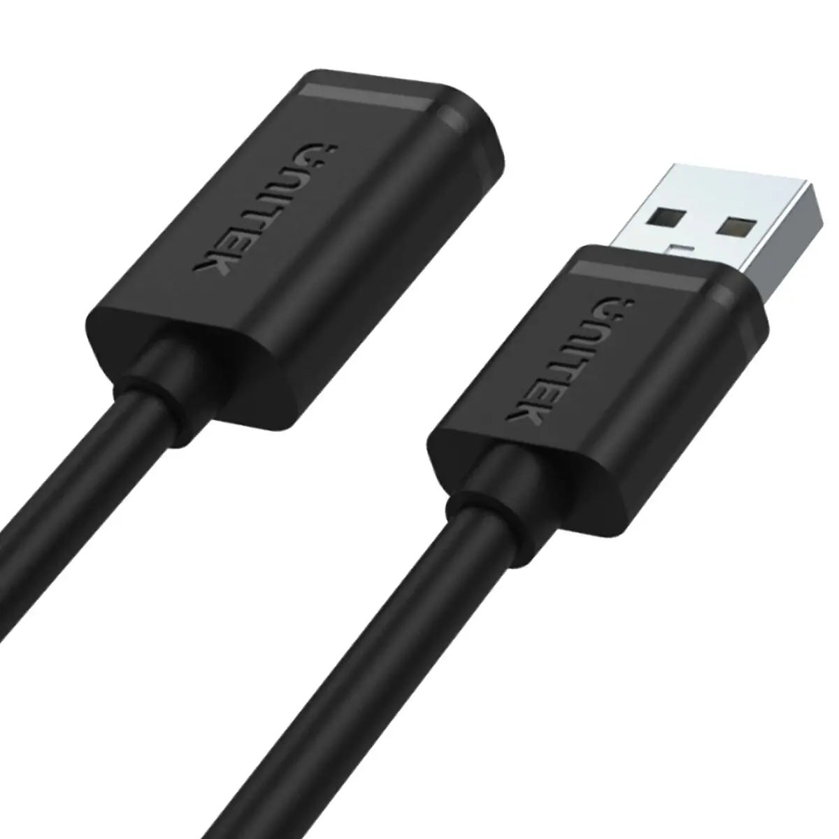 Cabo Usb Unitek Y-C450gbk Macho/Fêmea Preto 2 M 2