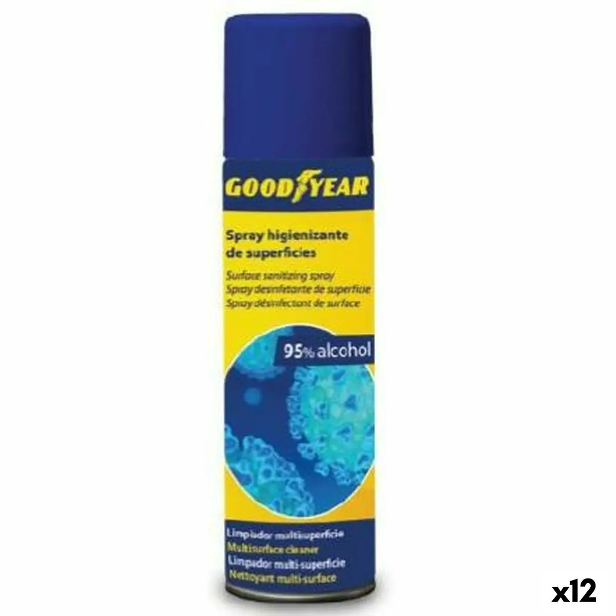 Limpador De Superfícies Goodyear 500 Ml Higienização (12 Unidades) 1