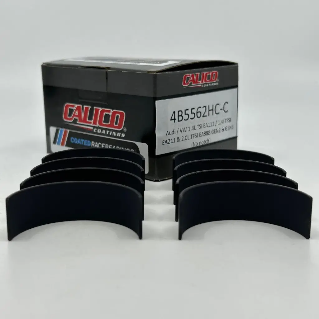 Audi / Vw 1.4L Tsi Ea111 / 1.4L Tfsi Ea211 & 2.0L Tfsi Ea888 Gen2 & Gen3 (No Notch) Rod Bearing Set Acl Race Calico Ct-1 Coated 4B5562hc-C Std. Diameter 2