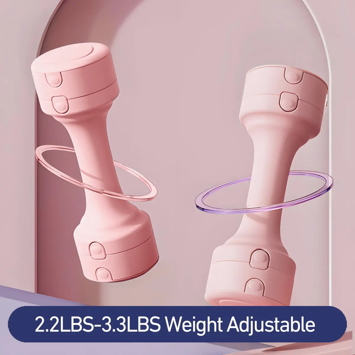 Deerrun® Dumbbell - Each 3.3Lbs To 5.5Lbs For Women At Home 2
