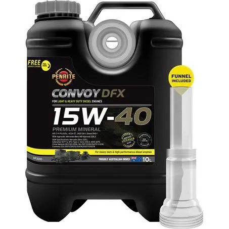 Penrite Convoy Diesel Fx 15W-40 10L Engine Oil - Dfx010 1