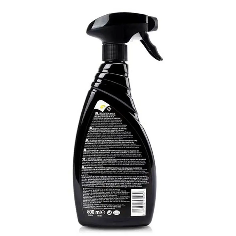 Cera Para Automóvel Turtle Wax Tw53203 Jet Black 500 Ml Tinta Preta 2