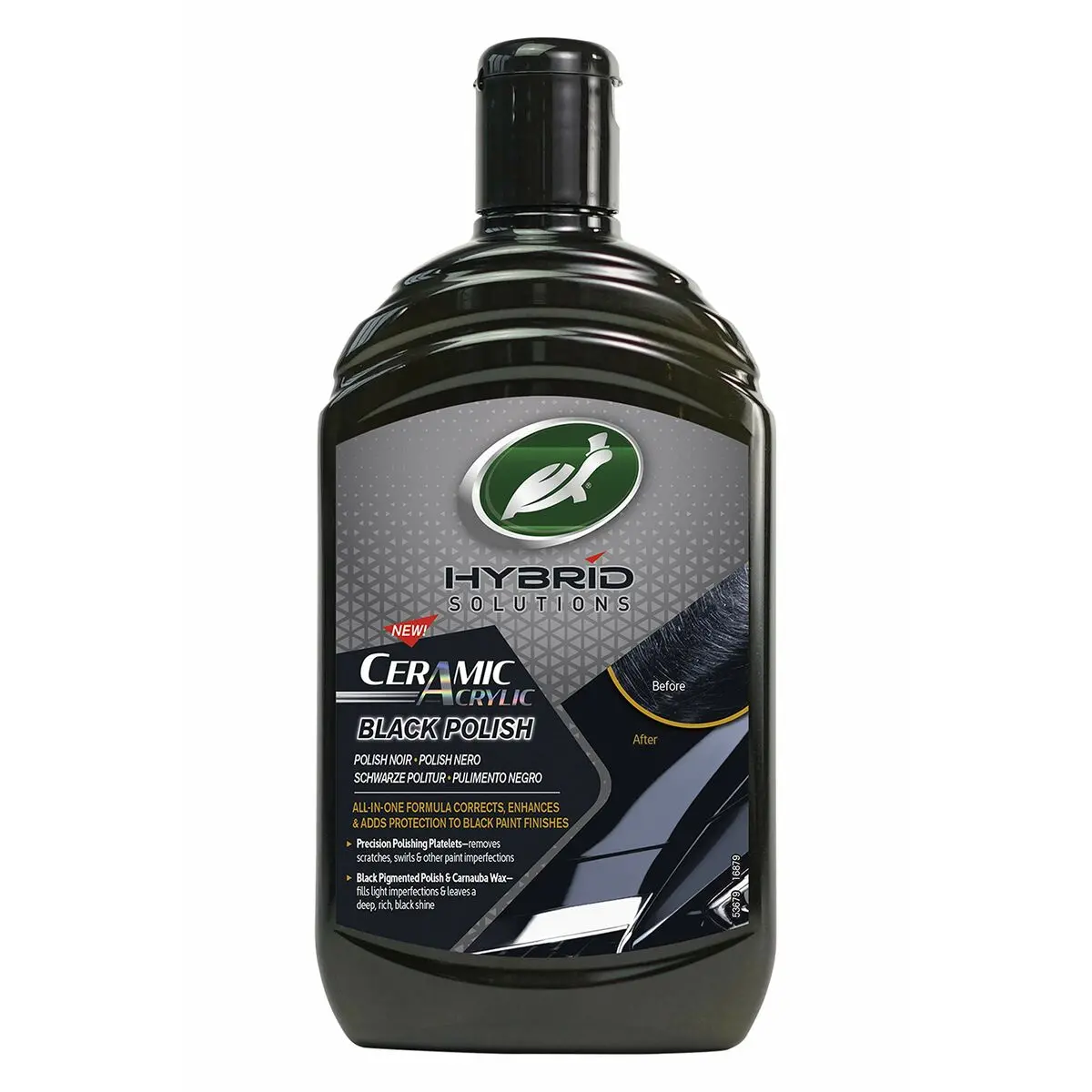 Cera Para Automóvel Turtle Wax Tw53679 500 Ml Quadro Negro 1