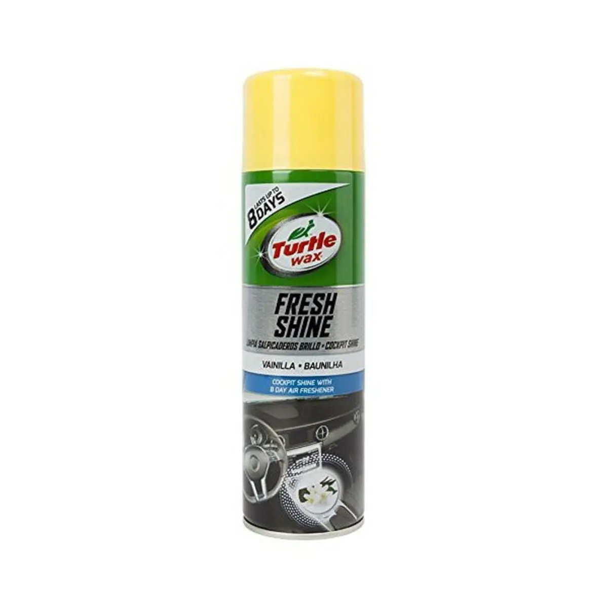 Produto De Limpeza Para Painel De Instrumentos Turtle Wax Tw51986 Fresh Shine Baunilha 500 Ml 1